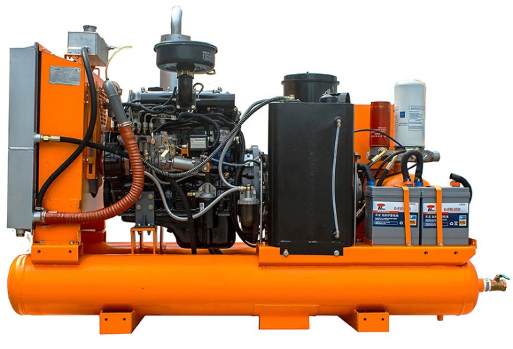 Дизельный стационарный компрессор CrossAir CA/D (OS)-5.0/8