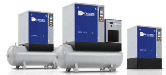 Новые компрессоры Ceccato CSM 3-9, с высокой производительностью и превосходным оснащением