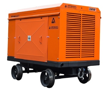 Компрессор ЗИФ-ШВ 6/0.7 Т на скатах