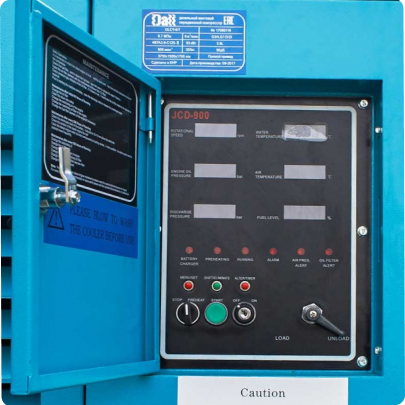 Дизельный передвижной компрессор Dali DLCY-27/20