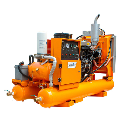 Дизельный стационарный компрессор CrossAir CA/D (OS)-5.0/8