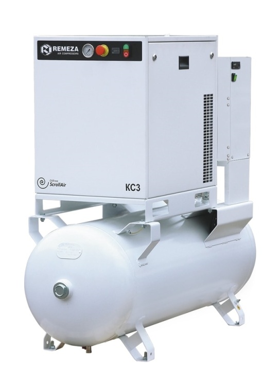 Спиральный безмасляный компрессор Remeza КС3-10-270АМ