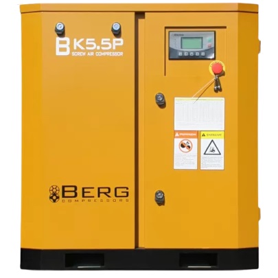 Винтовой компрессор Berg ВК-5.5Р-Е 12 бар