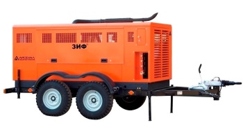 Дизельный передвижной компрессор ЗИФ ПВ-5/1.2