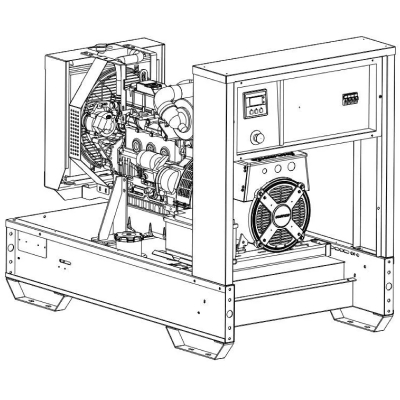 Дизельный генератор Elcos GE.DW.825/750.BF+011
