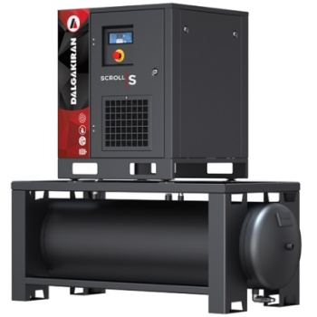 Безмасляный спиральный компрессор DALGAKIRAN DS 7.5-8-500 (2x3,7)