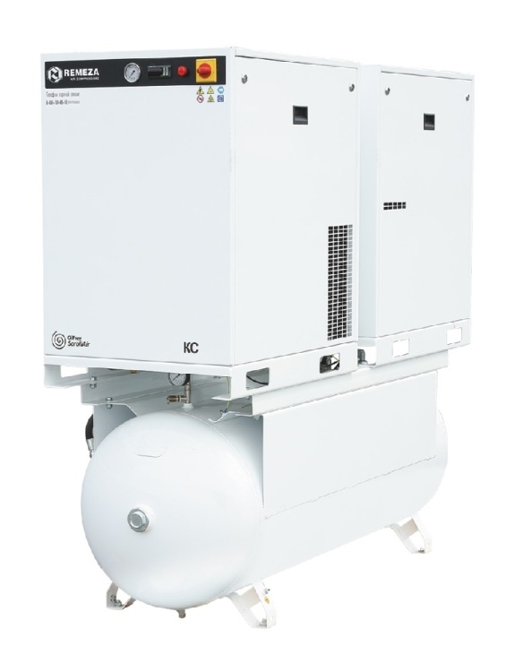 Спиральный безмасляный компрессор Remeza КС7-8-500Т