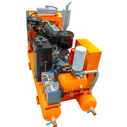 Дизельный стационарный компрессор CrossAir CA/D (OS)-5.0/8